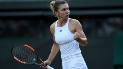 Simona Halep în sferturi la Wimbledon