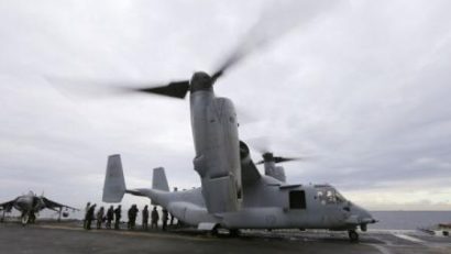 Un avion militar american s-a prăbușit în Oceanul Pacific