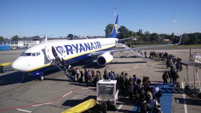 De râsul lumii: Avion Ryanair blocat pe Aeroportul Timişoara