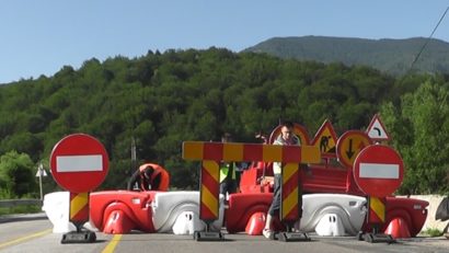 Trafic oprit pe DN66 în perioada 24 – 28 august în oraşul Haţeg