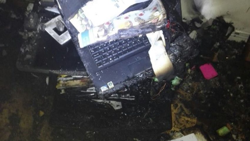 Un laptop a reușit să distrugă o casă din vestul țării