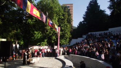 Anul şcolar a început la Teatrul de vară din Herculane