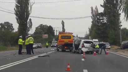 Accident grav pe DN1 în această dimineață. O fetiță de 5 ani rănită grav