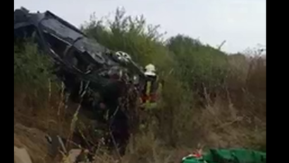 [VIDEO] Accident grav între Cenei și Sânmihaiu German