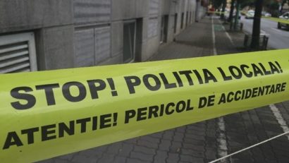 În urma furtunii timişorenii au solicitat Poliţiei Locale să împrejmuiască zonele periculoase!