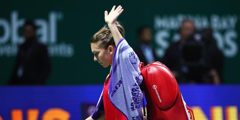 Simona Halep, eliminată de la Turneul Campioanelor