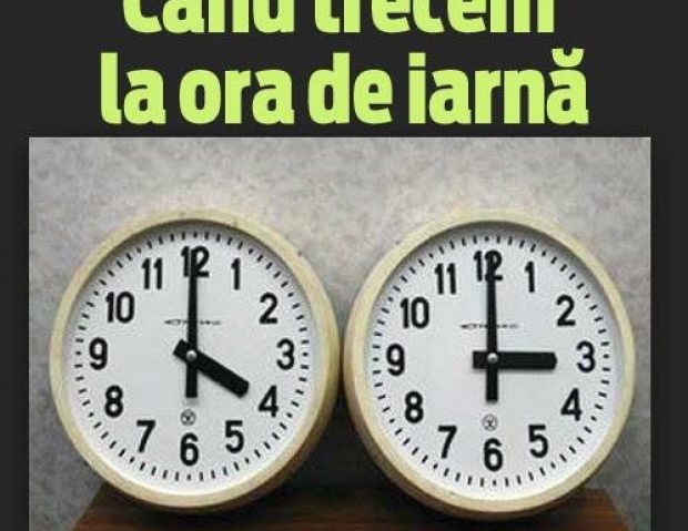 Atenţie, se schimbă ora! Noaptea de 28 spre 29 octombrie va fi cea mai lungă din an