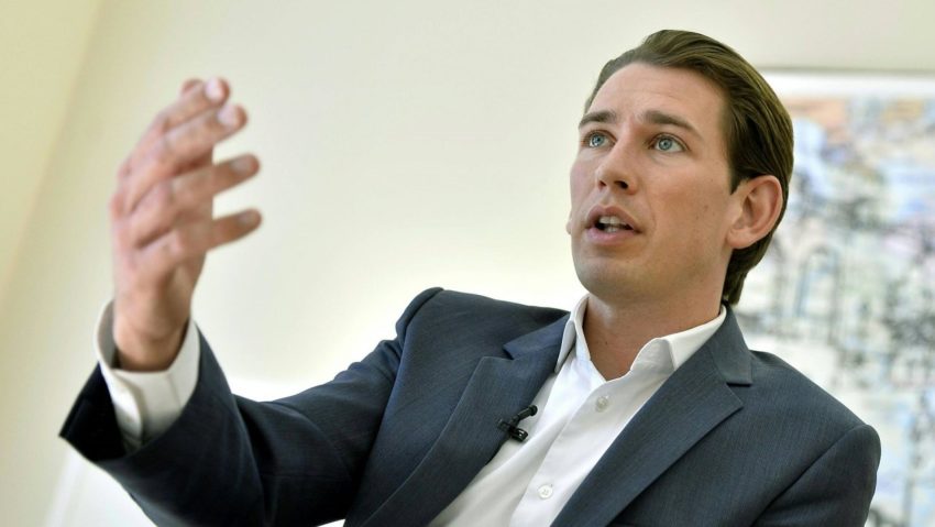 [FOTO] La doar 31 de ani, Sebastian Kurz a câștigat alegerile din Austria,potrivit sondajelor, cu un program anti-imigrație