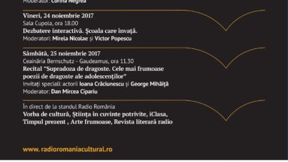 [FOTO] Radio România Cultural este pe frecvenţa Gaudeamus