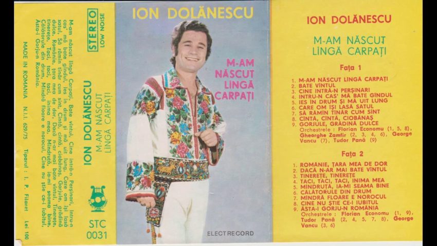 100 de melodii ale românilor! M-am născut lângă Carpaţi – Ion Dolănescu