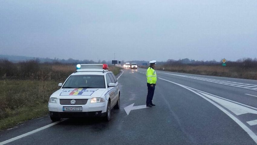 Atenţie şoferi! Poliţiştii de la „Rutieră” sunt cu ochii pe voi