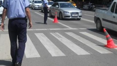 Accident la Caransebeş. Zebra cu bucluc…