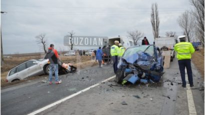 Accident soldat cu un mort și trei răniți în această dimineață