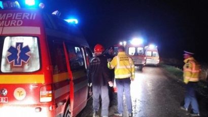 Accident grav în Lugoj azi noapte. O studentă a murit și alți patru au fost răniți