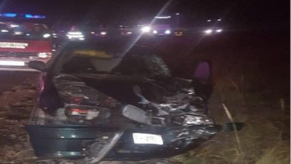 Accident în Timiș. Șofer de 43 de ani mort după ce mașina sa s-a ciocnit cu un tir