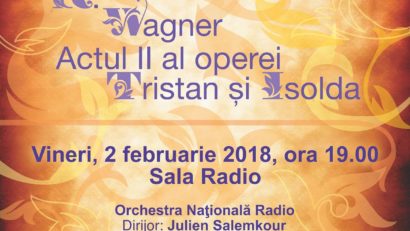 Schönberg & Wagner, cu Orchestra Naţională Radio, la Sala Radio