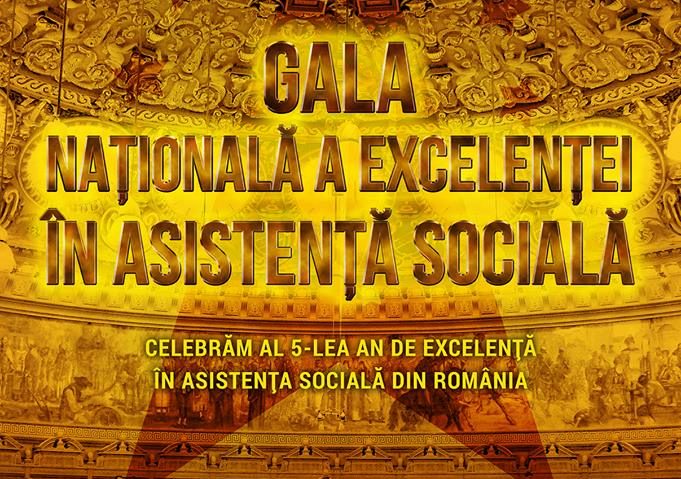 Gala Națională a Excelenței în Asistență Socială a ajuns la ediţia a V-a