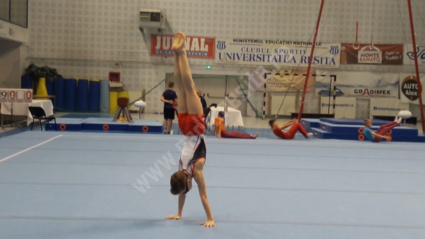 Reşiţa este o gazdă bună pentru concursurile de elită ale gimnasticii artistice din România! O nouă competiţie naţională va avea loc în Banatul Montan