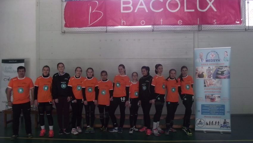 ACS BĂILE HERCULANE – debut victorios în returul campionatului național de hanbal – junioare III