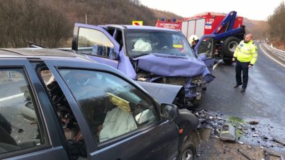 Accident cu victime pe dealul Stârmina