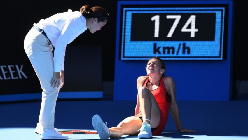 Anunțul Simonei Halep, după accidentarea de la Australian Open