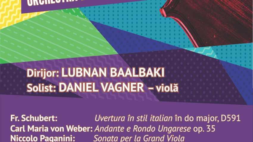 [FOTO] Violistul Daniel Vagner, invitat la Sala Radio