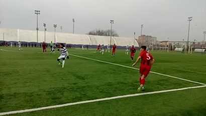 [FOTO-AUDIO] CSM Reşiţa, la egalitate cu ASU Poli Timişoara din Liga a II-a