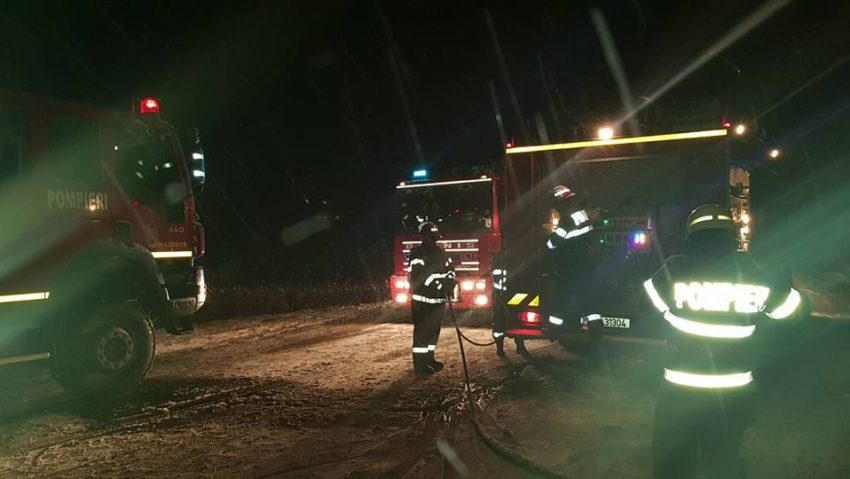 Galerie Foto: Coliziune între un autocamion și o cisternă azi noapte, pe DN1