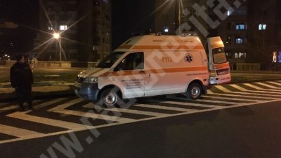 [FOTO] Accident sau tentativă de suicid în această seară la Reşiţa?