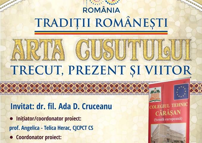 [FOTO] Proiectul „Tradiții Românești“ dedicat Centenarului la o nouă manifestare: „ARTA CUSUTULUI. TRECUT, PREZENT ȘI VIITOR“