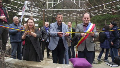 Parcul Vicol – un izvor de… apă termală, inaugurat astăzi în Băile Herculane!