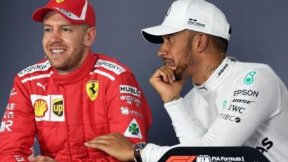 Hamilton și Vettel încep în forță sezonul de F1. Dialog savuros și hohote de râs