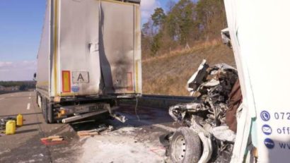 Un nou accident grav în Ungaria: O camionetă a fost strivită de un TIR