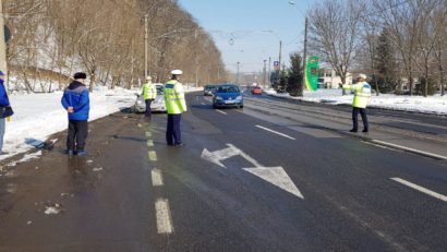 [FOTO] Prima zi a primăverii nu a trecut neobservată în trafic