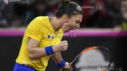 [FOTO] Fed Cup: Simona Halep aduce calificarea României în Grupa Mondială