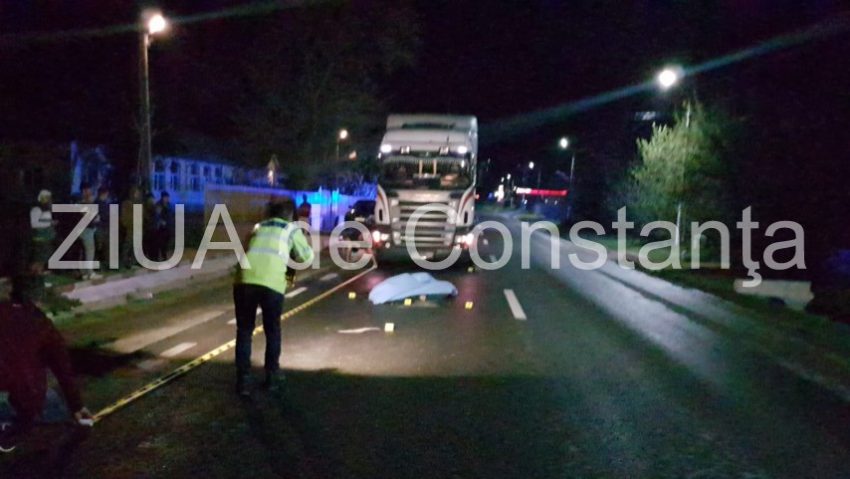 VIDEO: Bărbat de 63 de ani călcat de un TIR pe DN 2A