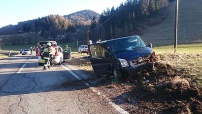 Microbuz românesc implicat într-un accident în Austria. Șase românce au fost rănite