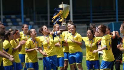 ACS Banat Girls Reșița a promovat în Liga a II-a de fotbal feminin!