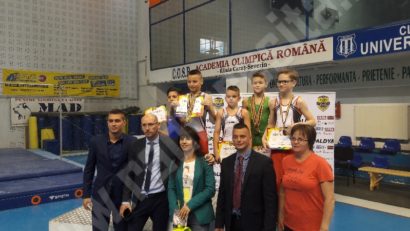 [VIDEO-AUDIO] Bilanț de 12 medalii pentru gimnaștii de la CSS Reșița la Campionatul Național al Juniorilor III, găzduit de Reșița, după 16 ani de pauză