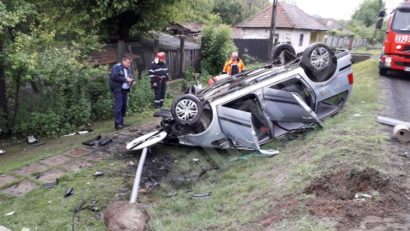 Accident de circulaţie pe Drumul Naţional 6