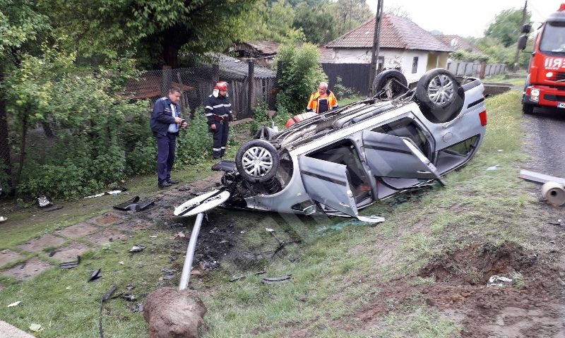 Accident de circulaţie pe Drumul Naţional 6