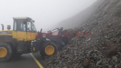 Căderi de stânci pe Transalpina