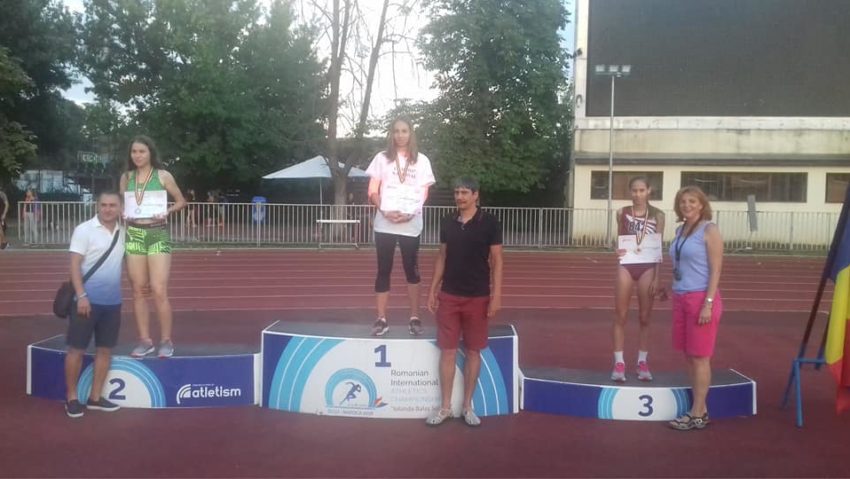 Reșițeanca Daria Grigoroiu, de două ori pe cea mai înaltă treaptă a podiumului la Campionatele Naționale