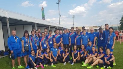 Lotul național de cadeți al României participă la Campionatul European de atletism. În Ungaria este însoțit de cărășeanul Cristian Dragomir