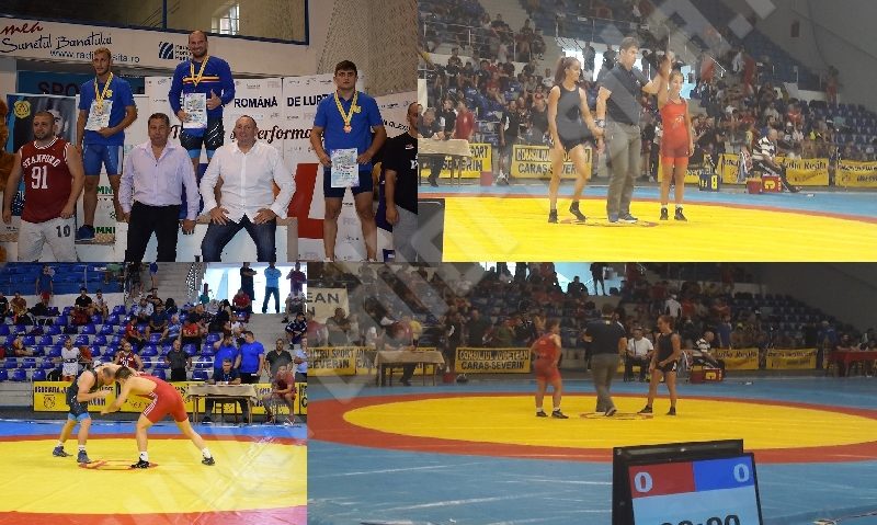 [VIDEO-FOTO] Bilanț de 4 medalii pentru luptătorii reșițeni la Campionatele Naționale ale seniorilor desfășurate în Banatul Montan. Aur pentru Alina Vuc și Andrei Franț!