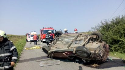 Accident extrem de grav astăzi în Timiș. Doi morți și un copil de 12 ani în comă