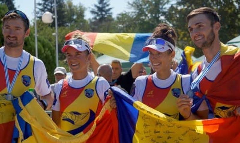 Aur și argint mondial pentru România la canotaj