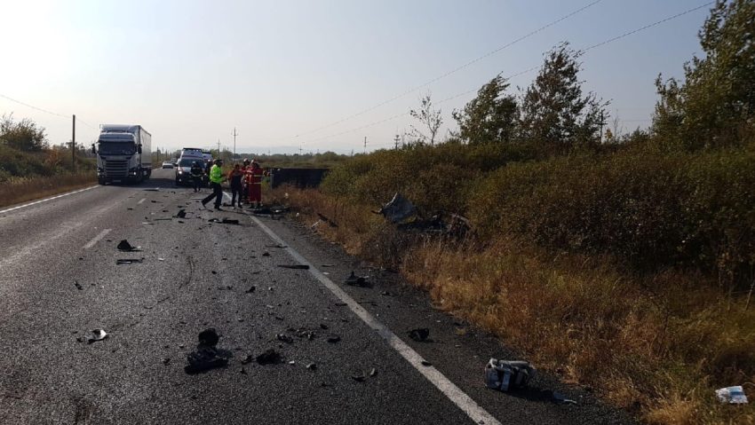 [FOTO] O nouă tragedie pe şoselele din vestul ţării