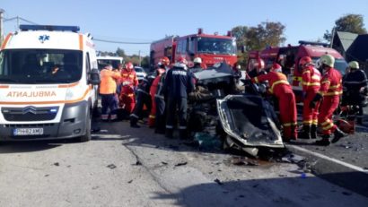 Accident teribil pe DN1. doi oameni au murit și alți șase au fost răniți