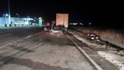 Tragedie pe DN56. O familie întreagă a murit în urma unui accident rutier